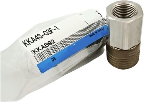 Plug Connector with Check Valve KK3P04H 08H KKA4P 4S02 03 04F M1 in Kuwait