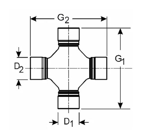 1PCS 30X88 BJ212 U-Joints Universal Joints Bearing Inside snap Ring Style Crucetas de cardan Cross in Kuwait