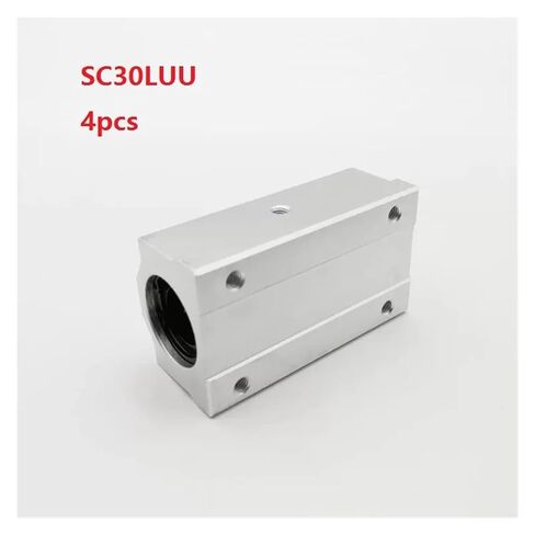 4 قطعة/الوحدة SC30LUU وحدة علبة خطية طويلة النوع تحمل كتل لعمود 30 مللي متر in Kuwait