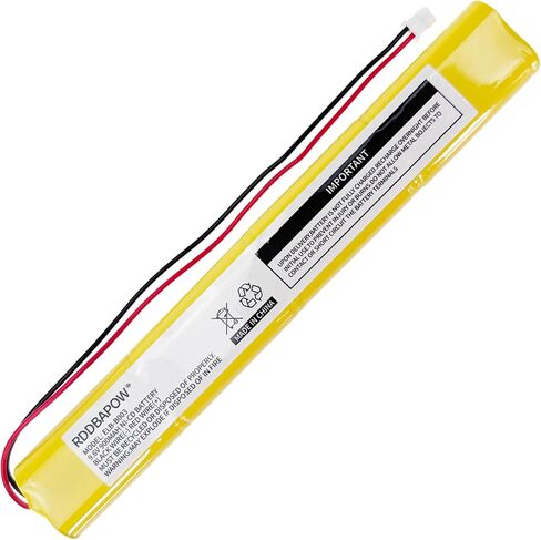 ELBB003 ELB-B003 9.6V 900mAh Emergency Exit Sign Light Battery Compatible Lithonia ELB-B004 ELBB004 OSI OSA228 DANTONA CUSTOM-306-U BBAT0043A BAT9.6V700 BBAT0044A BAA-96 (1 Pack) in Kuwait