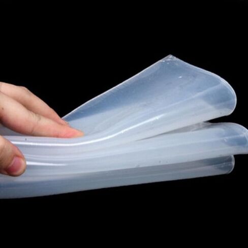 Ultra Thin Silicone Sheet Silicone Skin Film Sheet 0.1mm/0.2/0.3/0.4/0.5/0.8/1mm，Each one is 500mm*500mm in Kuwait
