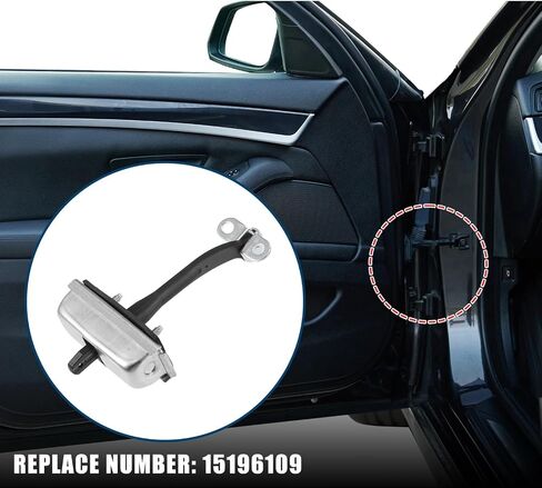 for GMC for Envoy 2 Pcs Front Left Car Door Check Strap Door Hinge Replacement 15196109 in Kuwait
