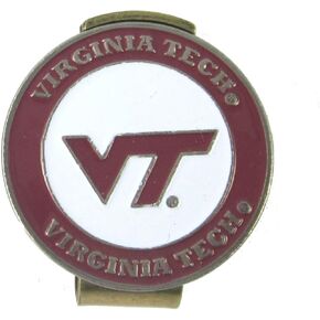 مشبك قبعة Virginia Tech Hokies مع علامة كرة جولف مزدوجة الجوانب in Kuwait