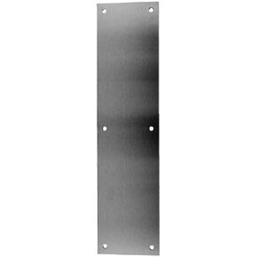 72-628 6 x 16 in. Aluminum Push Plate - Aluminum - 6in. x 16in. in Kuwait