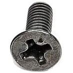 AVBcable AVB RS-440-12-BO 4-40x1/2 Philips Rack mounting Flat Head Machine Screw, Steel, Black Oxide 100/BAG in Saudi Arabia