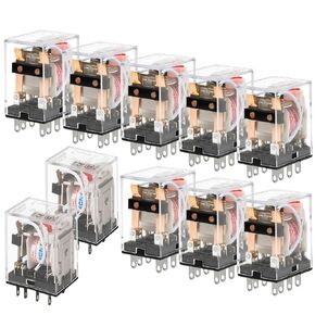 10pcs MY2 HH52P MY2NJ 12V 24V DC AC 36V 48V 110V 220V 380V Coil General DPDT Micro Mini Relay MY2N-GS 8Pin Small Intermediate(DC - 10pcs,24V) in Kuwait