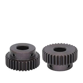Metal Gear 1M-31T/32T/33T/34T SC45#Carbon Steel Material Spur Bore Size 6/8/10/12mm 1Pcs(8Vmm,1M31T) in Kuwait