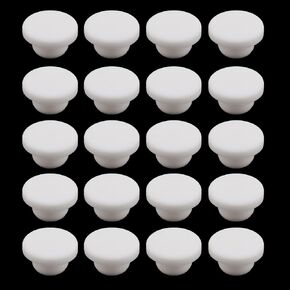 Oedema 20 Pcs 17mm Silicone Rubber Plug Replacement Salt and Pepper Shaker Plug for Salt and Pepper Shakers, Flower Pots in Saudi Arabia