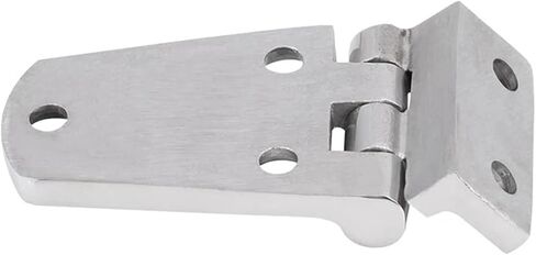 2pcs 316 Stainless Steel Casting Hinge Flat Cabinet Doors Windows 5 Holes Cast Strap Deck for Boat Hardware(70x37mm) in Kuwait