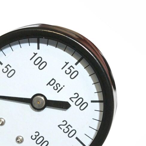 Replacement 300 PSI 2 Inch Diameter 1/4 Inch NPT Pressure Gauge for Interstate Pneumatics G2112-300 in Kuwait