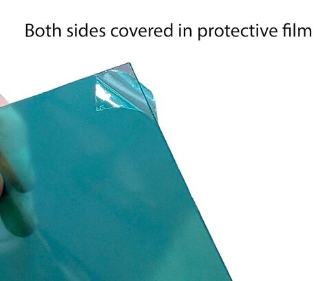 Clear PETG Sheets (20-Pack of 12" x 8" x 0.04") Transparent Plastic Panels for DIY, Vacuum Forming, and Enclosures in Kuwait