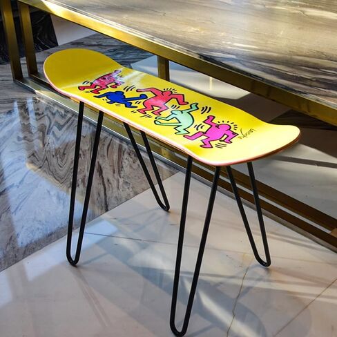 Hairpin Table Legs 20 Inch Set of 2- Skateboard Deck Table Conversion Kit, Steel in Kuwait