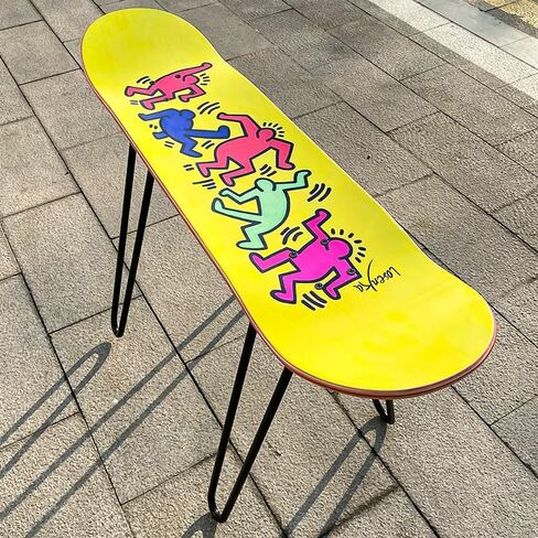Hairpin Table Legs 20 Inch Set of 2- Skateboard Deck Table Conversion Kit, Steel in Kuwait