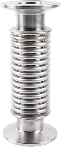 19 25 32 38 45 مللي متر أنبوب OD x 1.5 "2" ثلاثي المشبك أنبوب لين بيلو 304 منفاخ مرن من الفولاذ المقاوم للصدأ (1500 مللي متر) in Kuwait