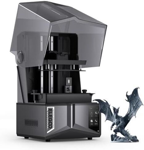 ELEGOO Saturn 4 Ultra 16K Resin 3D Printer and ELEGOO Mercury Plus V3.0 Wash and Cure Station in Kuwait