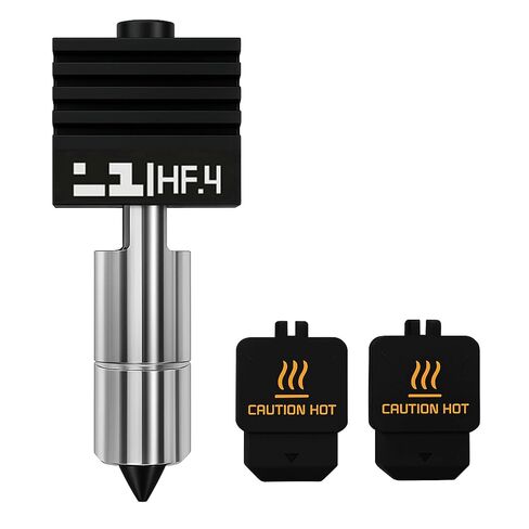Bamboo lab 2-Pack 0.4mm Enhanced-Flow Hardened Steel Nozzle Set for Bambu Lab H2S / H2D / H2D Laser – High-Speed Extrusion in Kuwait