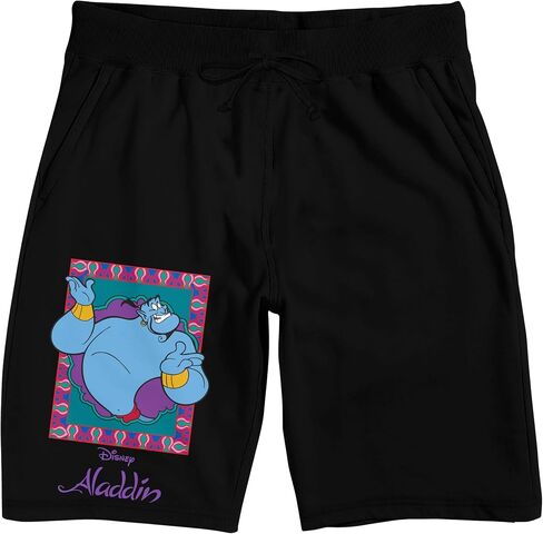 Aladdin Genie on Black Adult Lounge Short in Kuwait