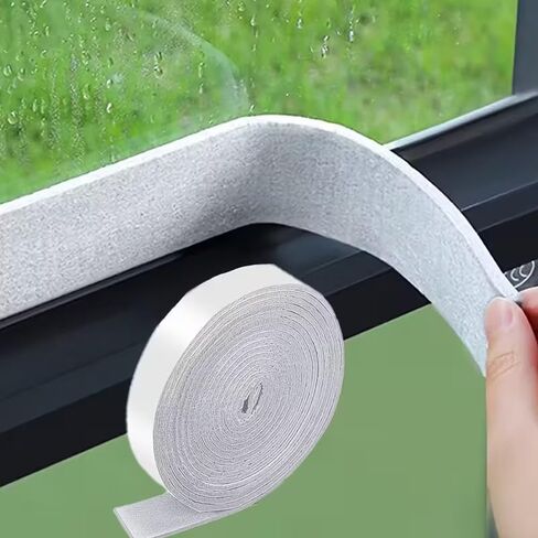 Anti-Condensation Window Tape for RV, Cars & Boats - Moisture Absorbing Butyl Strip, 1.18" x 78.74" (3cm x 2m), White - Stops Window Fogging and Drips in Kuwait