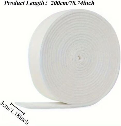 Anti-Condensation Window Tape for RV, Cars & Boats - Moisture Absorbing Butyl Strip, 1.18" x 78.74" (3cm x 2m), White - Stops Window Fogging and Drips in Kuwait