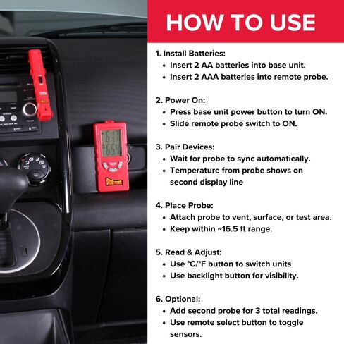 طقم اختبار كهربائي Power Probe 3 مع عداد رقمي وTempkit in Kuwait
