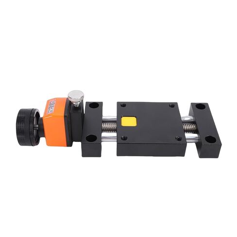 Jeanoko Linear Stage Versatile Self Locking Double Rail Z Axes Sliding Table for CNC Machine Lab Adjustments Aluminum Alloy 1.18in Stroke for Mechanical Engineering in Kuwait