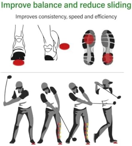 Swing Minder Golf Swing Accelerators (Set of 2) | Ground Force Golf Training Aid to Boost Clubhead Speed, Balance & Power | Improve Swing Stability & Distance in Kuwait