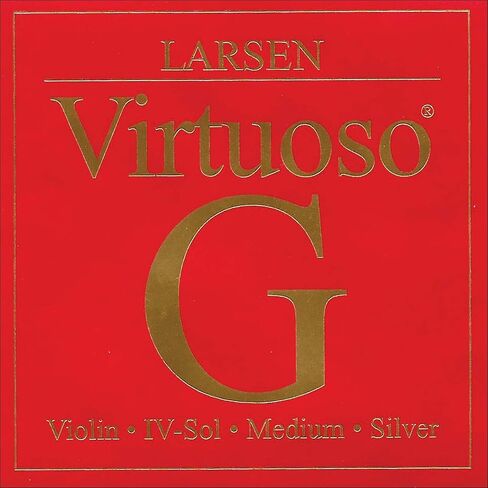 Larsen Virtuoso Violin G String - Silver Wound Composite Fiber Core - Medium Gauge in Kuwait