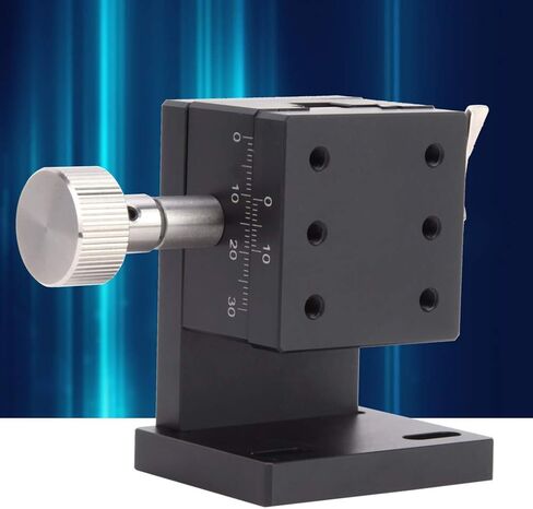 Fafeicy Manual Trimming Platform, Aluminum Alloy Zaxis Linear Stage with 0.01mm Precision for Optical Instruments and Microscopes, Table Size in Kuwait