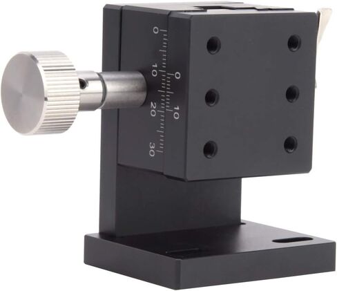 Fafeicy Manual Trimming Platform, Aluminum Alloy Zaxis Linear Stage with 0.01mm Precision for Optical Instruments and Microscopes, Table Size in Kuwait
