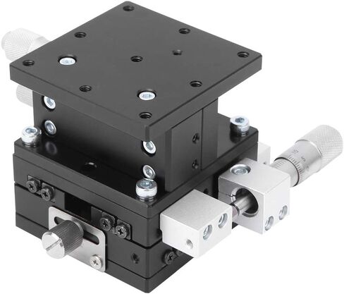 Linear Bearing, Linear Stage Ld60 Lm Xyz 3 Axis Linear Stage Trimming Platform Manual Tuning Slide Table 60 X 60 Mm Linear Sliding Table in Kuwait