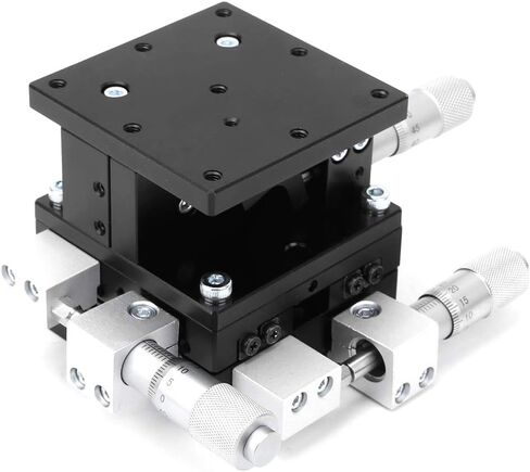 Linear Bearing, Linear Stage Ld60 Lm Xyz 3 Axis Linear Stage Trimming Platform Manual Tuning Slide Table 60 X 60 Mm Linear Sliding Table in Kuwait