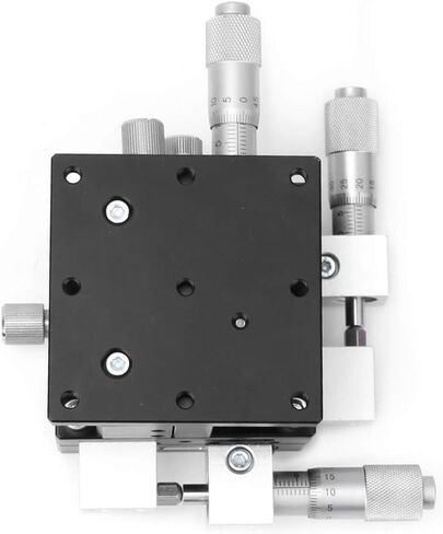 Linear Bearing, Linear Stage Ld60 Lm Xyz 3 Axis Linear Stage Trimming Platform Manual Tuning Slide Table 60 X 60 Mm Linear Sliding Table in Kuwait