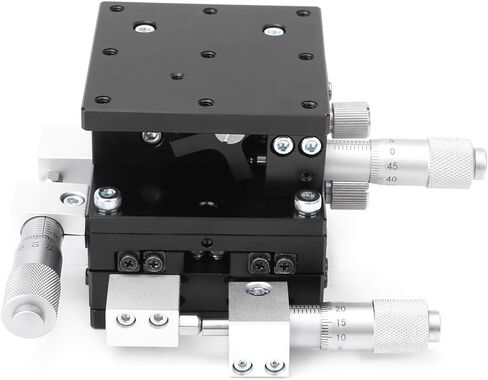 Linear Bearing, Linear Stage Ld60 Lm Xyz 3 Axis Linear Stage Trimming Platform Manual Tuning Slide Table 60 X 60 Mm Linear Sliding Table in Kuwait