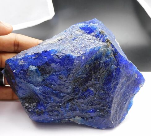 4776.40 Ct Natural CERTIFIED Loose Gemstone Blue Sapphire Uncut Raw Rough in Kuwait