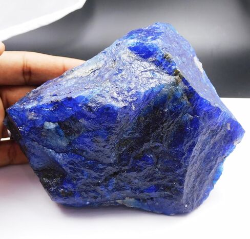 4776.40 Ct Natural CERTIFIED Loose Gemstone Blue Sapphire Uncut Raw Rough in Kuwait