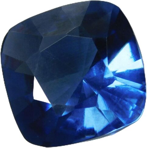 CYBER MONDAY, 10.10 Ct Natural Sapphire Blue Square Cushion CERTIFIED Gemstone in Kuwait