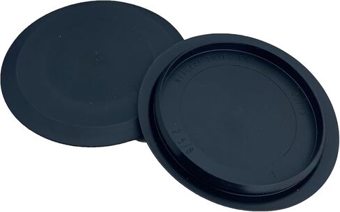 2 Pack Flexible 2-5/8" Black Plastic Hole Plugs S1472 in Kuwait