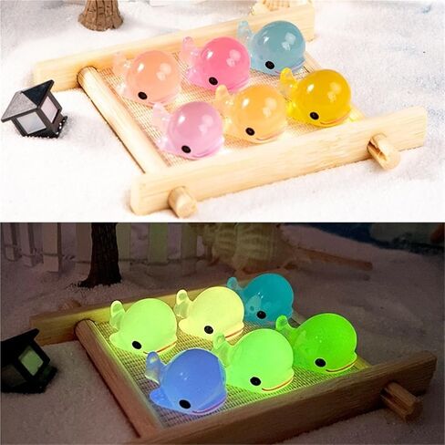 Cute Mini Creative Glowing Dolphin Hinge Heads Decorative Topper Set 6PCS, Home Decoration,Magnetic Hinge Head Toppers Door Hinge in Kuwait