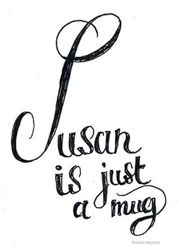ملصق ممتص الصدمات من الفينيل المغناطيسي للسيارة Magnet Susan هو مجرد كوب مقاس 5 بوصة × 4 بوصة in Kuwait