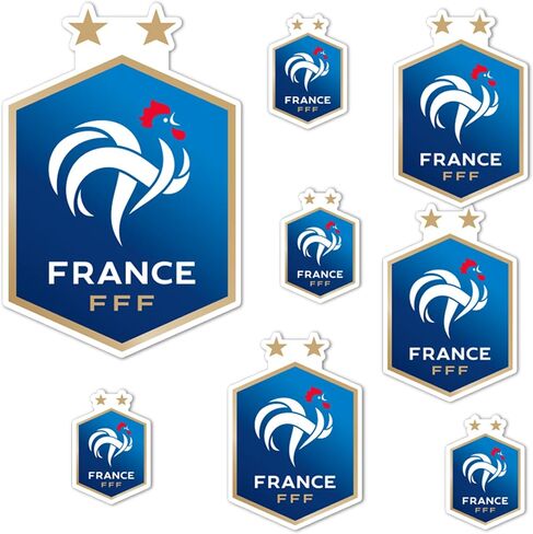 Desert Cactus French Football Federation Sticker Decal Vinyl FFF France Les Bleus Club Soccer Laptop Water Bottle Car Scrapbook (Type 3-1) in Kuwait