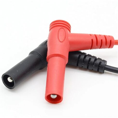 1pair Banana Plug to Test Hook Clip Probe Cable for Multimeter Test Equipment in Kuwait