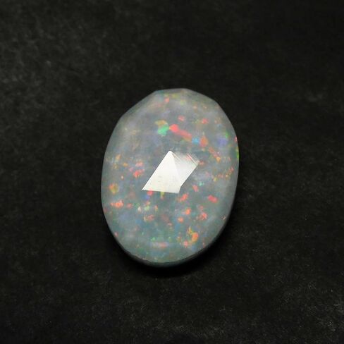 CERTIFIED 9.5 Ct Natural Opal Oval Cut Rare Multi Color Ring Size Loose Gemstone in Kuwait