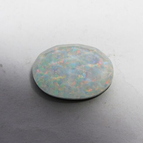 CERTIFIED 9.5 Ct Natural Opal Oval Cut Rare Multi Color Ring Size Loose Gemstone in Kuwait