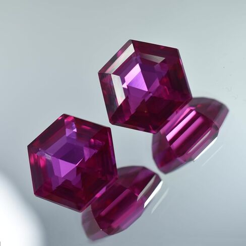 16.55 Ct CERTIFIED Gemstone Finest Quality,Natural PINK Sapphire Faceted FANCY in Kuwait
