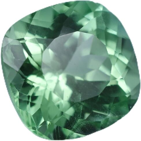 Natural 8.10 Ct Montana Sapphire Bluish Green Square Cut CERTIFIED Gemstone in Kuwait