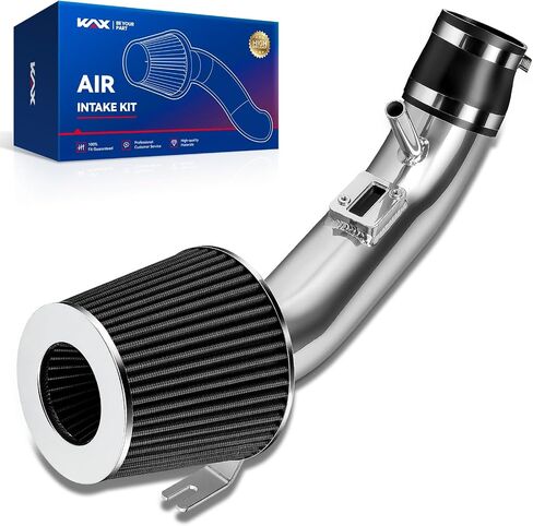 KAX 2.75 inch Cold Air Intake System Kit Compatible with 1999-2000 Civic EX/HX/Si, Black in Saudi Arabia