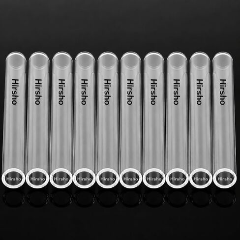 10 Pcs Borosilicate Glass Tube 12mm OD 2mm Thick Glass Blowing Tubes (Clear,4 Inch) (MultiColor) in Kuwait