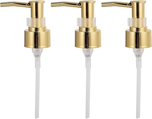 Shower Gel Bottle Spray Nozzle Kit 3 ABS Nozzles 360 Degree Rotation for Soap Detergent Lotion Shampoo Hand Soap Massage Oil, 1.6oz 2.1x5.7in Universal 25mm Threaded Bottles, No Le in Kuwait