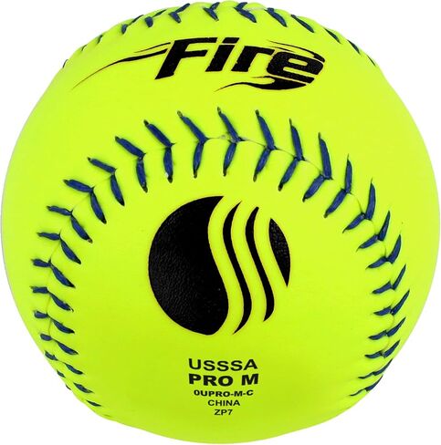 Baden Pro M Fire Power Core .44/375 غطاء مركب 12 بوصة Fastpitch Softballs (دزينة) in Kuwait