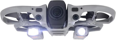 Night Flight Lights for DJI AVATA 360 Lighting Accessories for Nighttime Use Tactical Spotlight System for Drone Night Flight & Indoor Navigation Search Light Kit with 3 Adjustable Brightness Levels in Kuwait